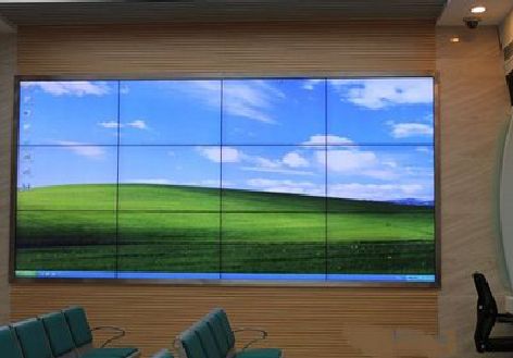 普安液晶拼接屏的另类用法。